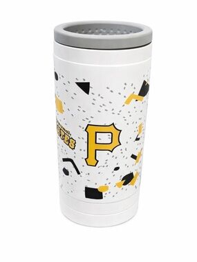 Pittsburgh Pirates Insulated Slim Can Cooler 12 oz Double Wall NWT